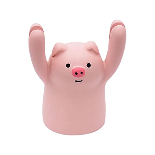 Niedliche Cartoon Schwein Memo Meldung Notiz Kartenständer Harz Statue Figur Foto Clip Organizer Für Home Office Desktop Dekoration Orament Photo Clip Hold Ständer von MISUVRSE