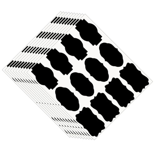 Papier-Etiketten-Aufkleber für Einmachgläser, ätherisches Öl und hausgemachte Bastelbedarf, Verpackungsetiketten, Verpackungsetiketten, 120 Stück Papier-Etiketten-Aufkleber für Einmachgläser, ätherisches Öl und hausgemachte Bastelbedarf, Verpackungsetiketten, Verpackungsetiketten, 120 Stück von MISUVRSE