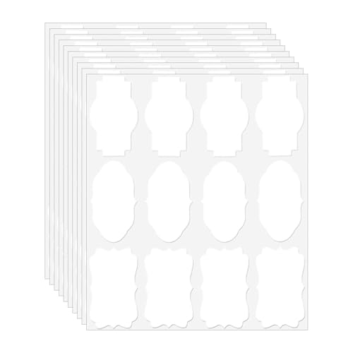Papier-Etiketten-Aufkleber für Einmachgläser, ätherisches Öl und hausgemachte Bastelbedarf, Verpackungsetiketten, Verpackungsetiketten, 120 Stück von MISUVRSE