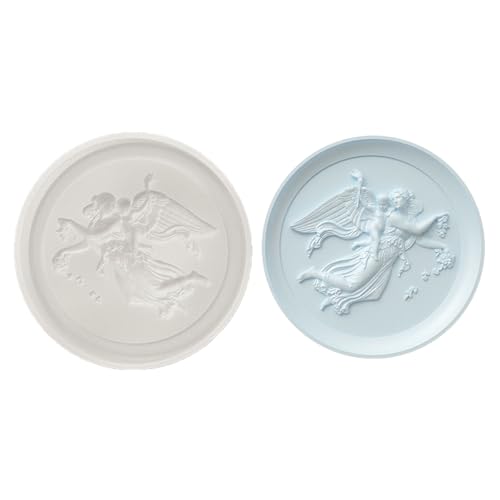 Robuste Silikongeschenke Dekore Schimmel Künstlerische Silikon Hilfstablettharz Cameo Tablett Mit Kanten Für Home Decors Harzgussformen von MISUVRSE