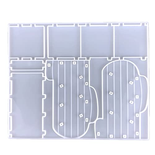 Schmuck-Organizer, Harzformen, Kaktus-Aufbewahrungsregal, Stifthalter, Kaktusguss, Silikon für Heimdekoration, Schmuck-Organizer, Harzformen aus Silikon Schmuck-Organizer, Harzformen, Kaktus-Aufbewahrungsregal, Stifthalter, Kaktusguss, Silikon für Heimdekoration, Schmuck-Organizer, Harzformen aus Silikon von MISUVRSE