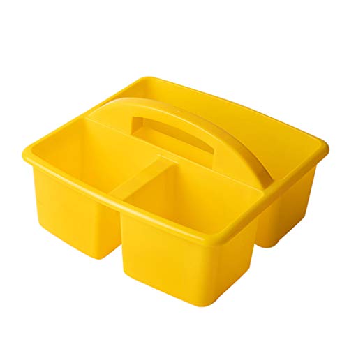 Tragbare Aufbewahrungsbox mit 3 Fächern, mit Tragegriff, geteilter Korb, vielseitig verwendbar, für Kunst Tragbare Aufbewahrungsbox mit 3 Fächern, mit Tragegriff, geteilter Korb, vielseitig verwendbar, für Kunst von MISUVRSE