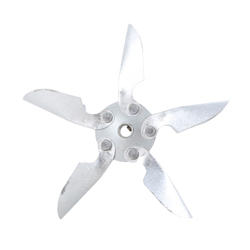 Universal Iron 5 Flügel-Lüfterblatt, 12 cm, 15 cm, Ersatz für elektrisches Gebläse, Laub-Ersatz von MISUVRSE