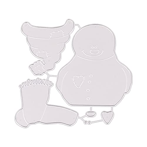 Weihnachten Schneemann Metall Schnittstirme Schablone Scrapbook Album Paper Card Form Scrapbooking Die Schnitte von MISUVRSE