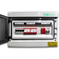 Led Italia Panel ac/dc 6kW 2/2 32A 230V-20A-600VDC IP65 18 Mod. abb/dehn Led Italia Panel ac/dc 6kW 2/2 32A 230V-20A-600VDC IP65 18 Mod. abb/dehn von MITEPEK