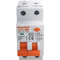 MeanWell 2-Hebel-Differentialschalter Typ A Kurve C 1P+N 2M 6kA 300mA C10A 230V MeanWell 2-Hebel-Differentialschalter Typ A Kurve C 1P+N 2M 6kA 300mA C10A 230V von MITEPEK