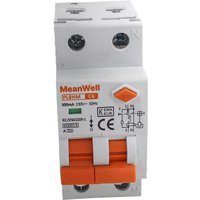 MeanWell 2-Hebel-Differentialschalter Typ A Kurve C 1P+N 2M 6kA 300mA C6A 230V MeanWell 2-Hebel-Differentialschalter Typ A Kurve C 1P+N 2M 6kA 300mA C6A 230V von MITEPEK