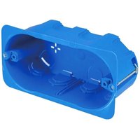 MeanWell 4-fach Unterputz-Steckdosendose für Gipskartonplatten mit Metalleinsatz von MITEPEK
