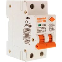 MeanWell AC Typ C Leitungsschutzschalter 1P+N 2M 6kA 300mA C10A 230V MeanWell AC Typ C Leitungsschutzschalter 1P+N 2M 6kA 300mA C10A 230V von MITEPEK