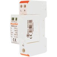 MeanWell Ableiter Typ 2+3 T2+T3 1P+1P 1M 5kA-15kA 10kV AC 275V von MITEPEK