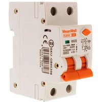 MeanWell Differenzialschutzschalter Typ A Kurve C 1P+N 2M 6kA 30mA C6A AC 230V MeanWell Differenzialschutzschalter Typ A Kurve C 1P+N 2M 6kA 30mA C6A AC 230V von MITEPEK