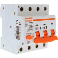 MeanWell Differenzialschutzschalter Typ A Kurve C 3P+N 4M 6kA 30mA C16A AC 400V MeanWell Differenzialschutzschalter Typ A Kurve C 3P+N 4M 6kA 30mA C16A AC 400V von MITEPEK