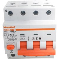 MeanWell Magnetothermischer Differentialschalter Typ A Kurve C 3P+N 4M 6kA 300mA C25A 400V MeanWell Magnetothermischer Differentialschalter Typ A Kurve C 3P+N 4M 6kA 300mA C25A 400V von MITEPEK