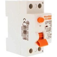 MeanWell Pure Differential Typ A 1P+N 2M 10kA 30mA 40A AC 230V MeanWell Pure Differential Typ A 1P+N 2M 10kA 30mA 40A AC 230V von MITEPEK