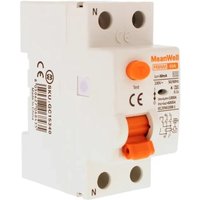 MeanWell Pure Differential Typ A 1P+N 2M 6kA 30mA 40A AC 230V MeanWell Pure Differential Typ A 1P+N 2M 6kA 30mA 40A AC 230V von MITEPEK