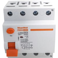 MeanWell Pure Differential Typ A 3P+N 4M 10kA 30mA 100A 400V MeanWell Pure Differential Typ A 3P+N 4M 10kA 30mA 100A 400V von MITEPEK