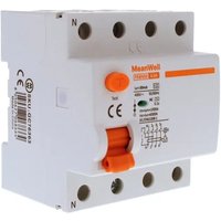 MeanWell Reiner Differenzialtyp AC 3P+N 4M 6kA 30mA 63A 400V MeanWell Reiner Differenzialtyp AC 3P+N 4M 6kA 30mA 63A 400V von MITEPEK