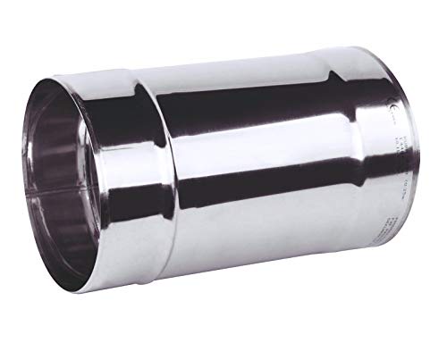 Edelstahlrohr für Ofenrohre L250mm (DN 140) von MITICO
