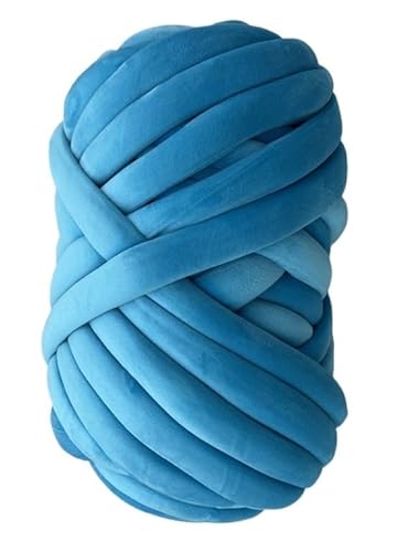 Häkelgarn,Grobes Garn 0,5 kg/1 kg dickes, sperriges, klobiges Garn, Handstricken, gewebter Faden, Korbdecke, Teppiche, Riesengarn, DIY-Arm, handgestrickte Decke(1KG-06) von MITINGER
