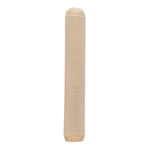 MITINGER Rattan,Rattan Rolle 45 cm Breite PE-Kunststoff Kariertes Rattan-Gurtband Rolle Rohrgeflecht Blatt for Stuhl Tisch Schrank Möbel Reparaturmaterial(Primary Color,45x50cm) von MITINGER