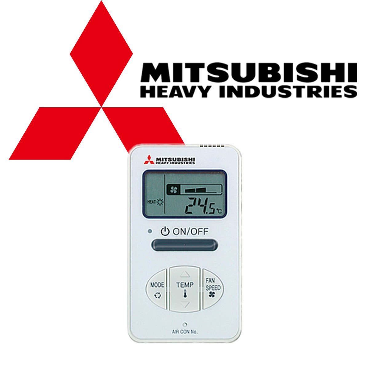 MITSUBISHI Hotel-Kabelfernbedienung RCH-E3"" MITSUBISHI Hotel-Kabelfernbedienung RCH-E3"" von Mitsubishi Heavy