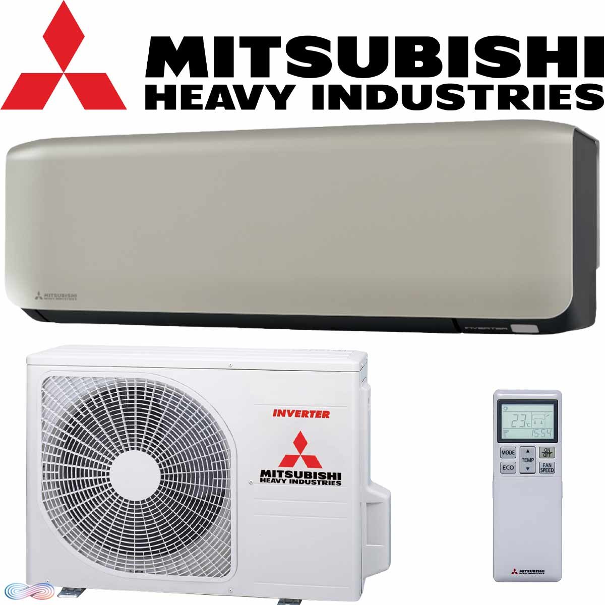 Mitsubishi Heavy Klimaanlage 2 kW SRK20ZS-WFT Titanium |... von Mitsubishi Heavy