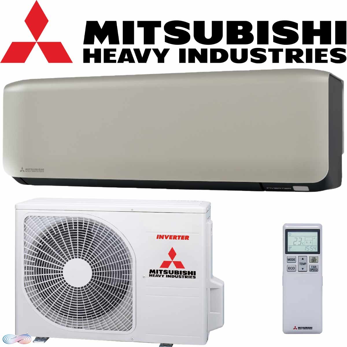 Mitsubishi Heavy Klimaanlage 5 kW SRK50ZS-WFT Titanium |... von Mitsubishi Heavy