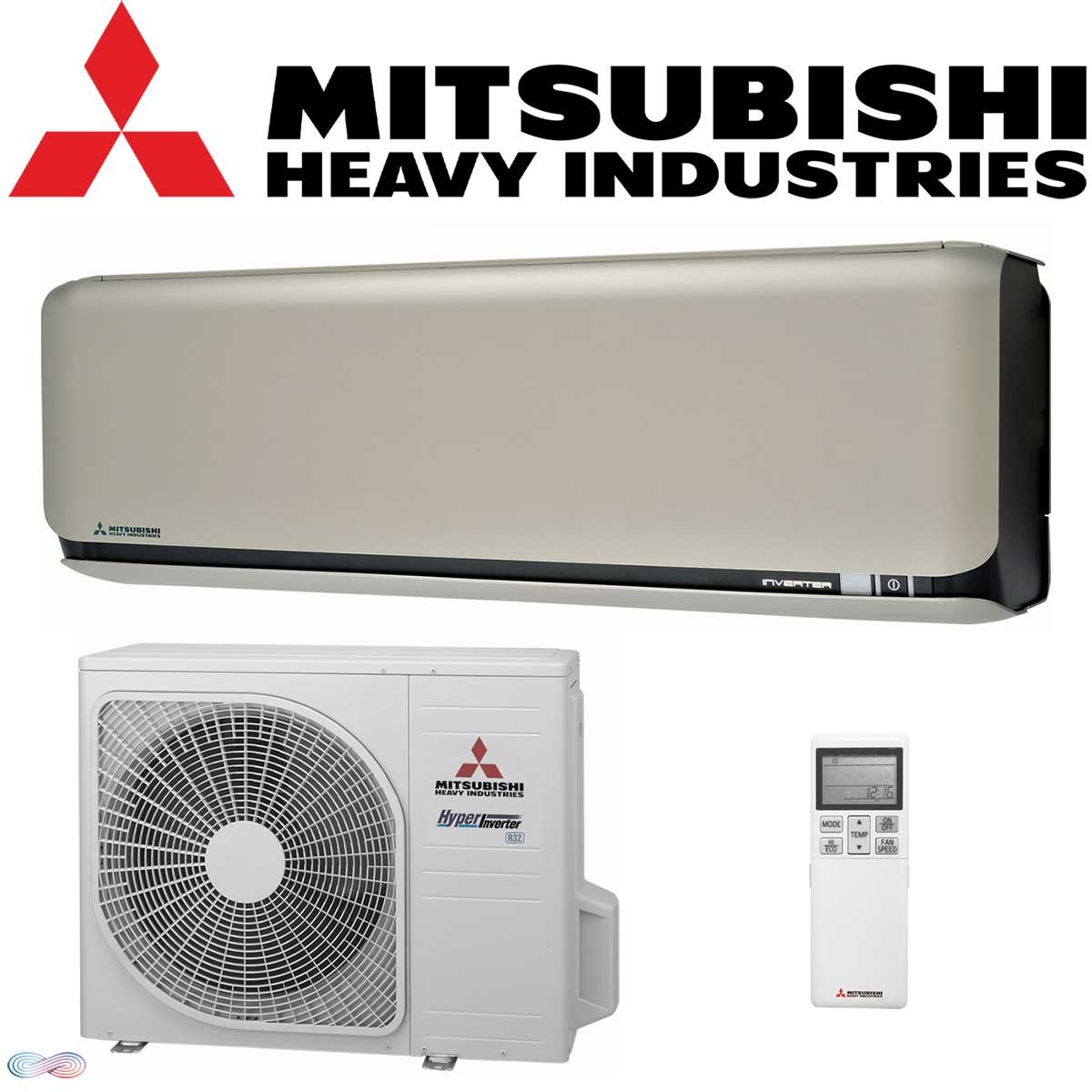 Mitsubishi Heavy Klimaanlage SRK50ZSX-WFT 5,0 kW | Titanium |... von Mitsubishi Heavy