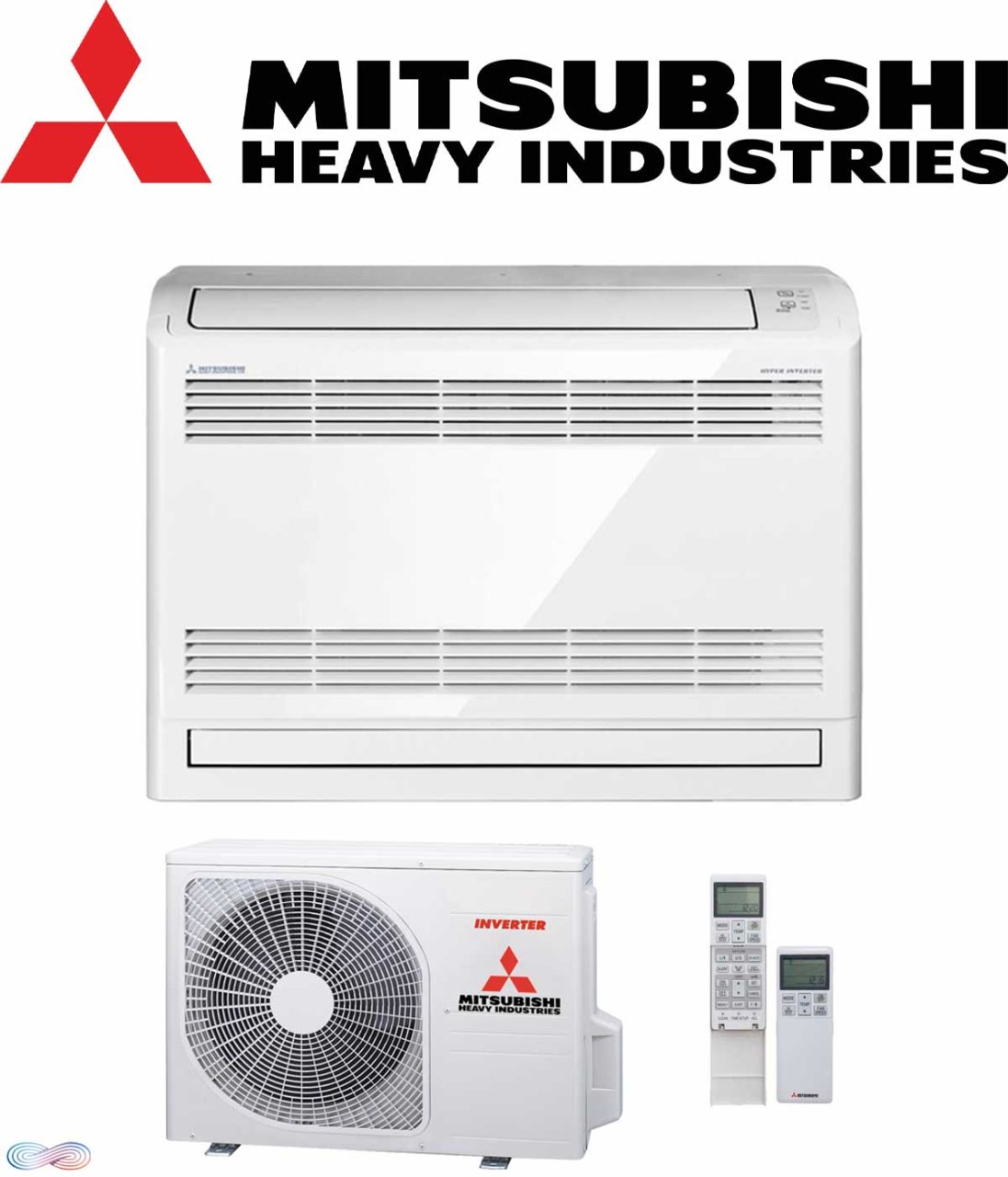 Mitsubishi Heavy SET SRF35ZS-W 3,5 kW | Truhengerät"" Mitsubishi Heavy SET SRF35ZS-W 3,5 kW | Truhengerät"" von Mitsubishi Heavy