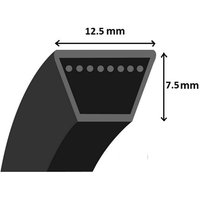 Glatter Trapezriemen Mitsuboshi LA59 von MITSUBOSHI