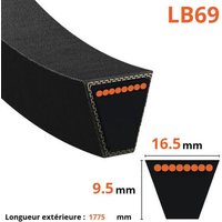 Keilriemen glatt trapezförmig Mitsuboshi LB69 Keilriemen glatt trapezförmig Mitsuboshi LB69 von MITSUBOSHI