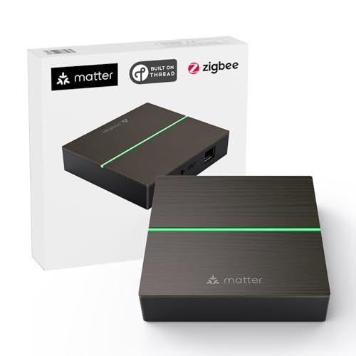AVATTO Smart Home Hub, Matter Controller, Tuya Zigbee Gateway Hub, Wired Thread Hub Bridge für Hausautomatisierung, Unterstützt Alexa, Google Assistant, Apple HomeKit, SmartThings von MIUCDA