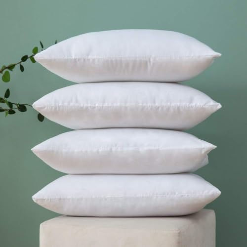MIULEE Kissen 30x50 cm Füllung 4er Set, Waschbare Kissenfüllung Sofakissen, Polster Innenkissen Dekokissen, Polyester Füllkissen als Couchkissen, Sofa Kissen, Zierkissen, Wohnzimmer kissen MIULEE Kissen 30x50 cm Füllung 4er Set, Waschbare Kissenfüllung Sofakissen, Polster Innenkissen Dekokissen, Polyester Füllkissen als Couchkissen, Sofa Kissen, Zierkissen, Wohnzimmer kissen von MIULEE