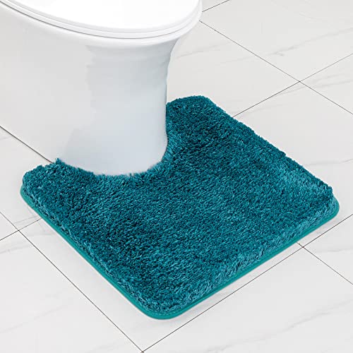 MIULEE Badematte Weiche Badteppich U Förmige Deko Matte rutschfest Fußmatte Flauschig Teppich Waschbar Badteppich Badvorleger Badezimmerteppich für Toilett WC Badezimmer 50x50 cm Türkis MIULEE Badematte Weiche Badteppich U Förmige Deko Matte rutschfest Fußmatte Flauschig Teppich Waschbar Badteppich Badvorleger Badezimmerteppich für Toilett WC Badezimmer 50x50 cm Türkis von MIULEE