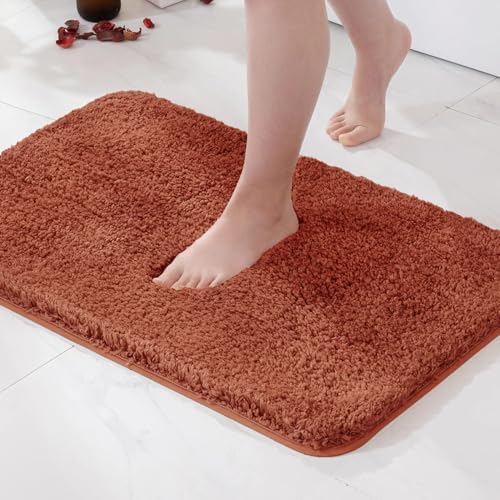 MIULEE Badematte Weiche Badteppich rutschfest Badvorleger Fußmatte Badzimmermatte Bettvorleger Flauschig Teppich Badezimmerteppich Duschmatte für Bade & Wohnzimmer Schlafzimmer 40x60 cm Karamell MIULEE Badematte Weiche Badteppich rutschfest Badvorleger Fußmatte Badzimmermatte Bettvorleger Flauschig Teppich Badezimmerteppich Duschmatte für Bade & Wohnzimmer Schlafzimmer 40x60 cm Karamell von MIULEE
