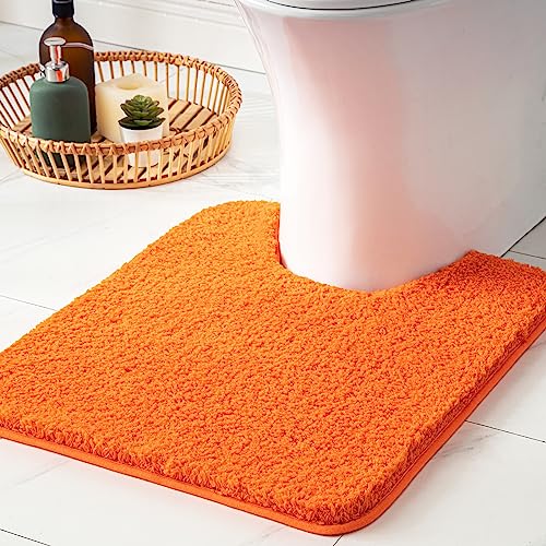 MIULEE Badematte Weiche Badteppich rutschfest Badvorleger Fußmatte Badzimmermatte Bettvorleger Flauschig Teppich Badezimmerteppich Duschmatte für Bade & Wohnzimmer Schlafzimmer 50x50 cm Orange MIULEE Badematte Weiche Badteppich rutschfest Badvorleger Fußmatte Badzimmermatte Bettvorleger Flauschig Teppich Badezimmerteppich Duschmatte für Bade & Wohnzimmer Schlafzimmer 50x50 cm Orange von MIULEE