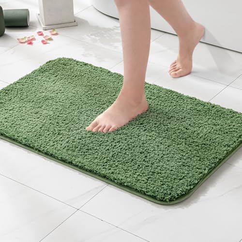 MIULEE Badematte Weiche Badteppich rutschfest Badvorleger Fußmatte Badzimmermatte Bettvorleger Flauschig Teppich Badezimmerteppich Duschmatte für Bade & Wohnzimmer Schlafzimmer 70x120 cm Matcha-Grün MIULEE Badematte Weiche Badteppich rutschfest Badvorleger Fußmatte Badzimmermatte Bettvorleger Flauschig Teppich Badezimmerteppich Duschmatte für Bade & Wohnzimmer Schlafzimmer 70x120 cm Matcha-Grün von MIULEE
