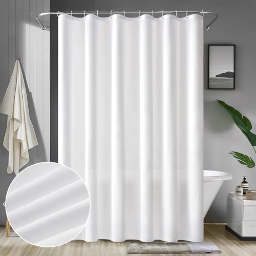 MIULEE Duschvorhang 180x200cm Weiß Wasserdicht Badvorhang Anti-schimmel und Textil Waschbar Schnelltrocknend Badezimmer für Badewanne und Dusche Duschvorhänge mit 12 Duschvorhangringe MIULEE Duschvorhang 180x200cm Weiß Wasserdicht Badvorhang Anti-schimmel und Textil Waschbar Schnelltrocknend Badezimmer für Badewanne und Dusche Duschvorhänge mit 12 Duschvorhangringe von MIULEE