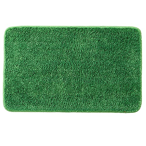 MIULEE Teppich Badematte Badezimmerteppich rutschfest Waschbar Badteppich Bettvorleger Badvorleger Saugfähige Duschvorleger Fussmatte für Wohnzimmer Schlafzimmer Badezimmer 60x90 cm Grasgrün MIULEE Teppich Badematte Badezimmerteppich rutschfest Waschbar Badteppich Bettvorleger Badvorleger Saugfähige Duschvorleger Fussmatte für Wohnzimmer Schlafzimmer Badezimmer 60x90 cm Grasgrün von MIULEE