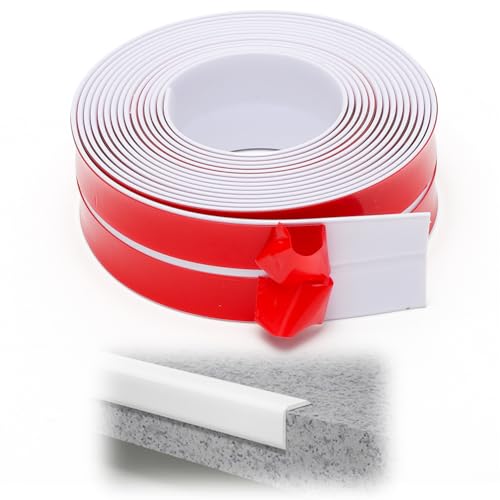 2 X 2CM X 8M Flexible Weichsockelleiste, Selbstklebend Kantenschutz Leisten, wasserdichte Rolle, Einfach Schneidbarfür Türen, Fenster, Wände, Küche, Ideal für Heimwerker und Renovierungen 2 X 2CM X 8M Flexible Weichsockelleiste, Selbstklebend Kantenschutz Leisten, wasserdichte Rolle, Einfach Schneidbarfür Türen, Fenster, Wände, Küche, Ideal für Heimwerker und Renovierungen von MIUUIPI