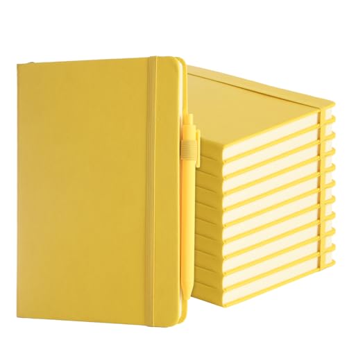 MIVIDE 10 Lined Journal Notebooks for Work von MIVIDE