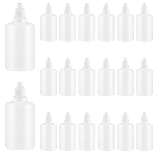 MIVIDE 20Stk. 20 x 100 ml Tropfflaschen mit Trichter, Liquid Flaschen Quetschflasche 100ml, Leer Plastikflaschen Tropfflasche Dropperbottle für Flüssigkeit, Ätherisches Öl MIVIDE 20Stk. 20 x 100 ml Tropfflaschen mit Trichter, Liquid Flaschen Quetschflasche 100ml, Leer Plastikflaschen Tropfflasche Dropperbottle für Flüssigkeit, Ätherisches Öl von MIVIDE