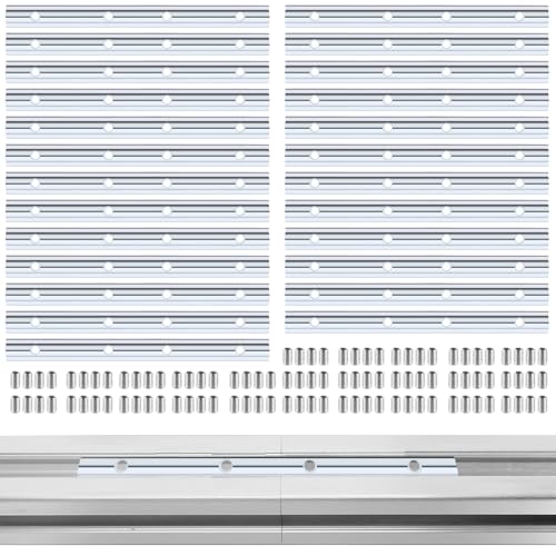 MIVIDE 25 Stück Streckenverbinder Aluprofil Verbinder, Aluprofil 30x30 Profilverbinder, Kohlenstoffstahl Streckenverbinder 30 x 30 Nut 6 Profile Schrauben für Konstruktionsprofile Aluminiumprofil von MIVIDE