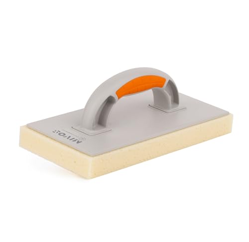 MIVOS Fliesenwaschbrett mit dichtem hochfestem Schwamm - Reibebrett mit 30 mm Hydro-Schwammauflage - Fliesenwaschbrett mit Schwammauflage - Fliesenwaschschwamm - Made in EU MIVOS Fliesenwaschbrett mit dichtem hochfestem Schwamm - Reibebrett mit 30 mm Hydro-Schwammauflage - Fliesenwaschbrett mit Schwammauflage - Fliesenwaschschwamm - Made in EU von MIVOS