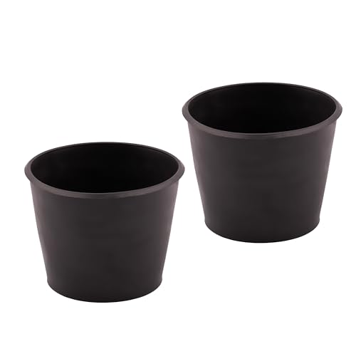 MIVOS Gipsbecher 2er Set - 2x500ml - Anrührschale aus Kunststoff - Anrührbecher - Flexible Ausführung - Zum Anrühren von Gips, Spachtelmasse - Gipsschale - schwarz - MADE IN EU MIVOS Gipsbecher 2er Set - 2x500ml - Anrührschale aus Kunststoff - Anrührbecher - Flexible Ausführung - Zum Anrühren von Gips, Spachtelmasse - Gipsschale - schwarz - MADE IN EU von MIVOS