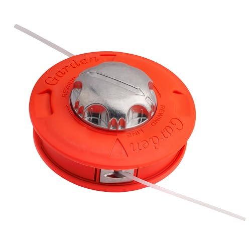 MIVOS Profi Mähkopf für Freischneider- M10x1.25 LG - Rasentrimmer - Fadenkopf für Motorsense, Garten - Fadenspule - einfache Schnuraufwicklung - Orange MIVOS Profi Mähkopf für Freischneider- M10x1.25 LG - Rasentrimmer - Fadenkopf für Motorsense, Garten - Fadenspule - einfache Schnuraufwicklung - Orange von MIVOS
