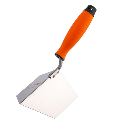 Mivos Edelstahl Außeneckenkelle 125 x 75 mm - Eckenkelle Rostfreie - Außen Kantenkelle mit Softgriff - Eckspachtel 90° Winkel - Eckkelle Made in EU Mivos Edelstahl Außeneckenkelle 125 x 75 mm - Eckenkelle Rostfreie - Außen Kantenkelle mit Softgriff - Eckspachtel 90° Winkel - Eckkelle Made in EU von MIVOS