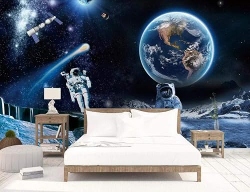 Fototapete 3D Effekt Tapete Astronaut Galaxie Erde 400x255cm Tapeten Vliestapete Wandbilder Schlafzimmer Wanddeko Kinderzimmer Wohnzimmer -MIWEI Wallpaper-ZXY-00979 Fototapete 3D Effekt Tapete Astronaut Galaxie Erde 400x255cm Tapeten Vliestapete Wandbilder Schlafzimmer Wanddeko Kinderzimmer Wohnzimmer -MIWEI Wallpaper-ZXY-00979 von MIWEI Wallpaper