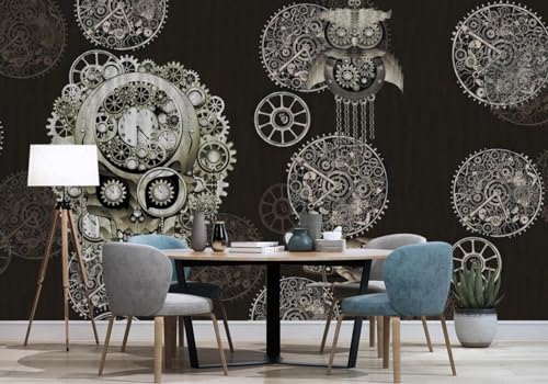 Fototapete 3D Effekt Tapete Eule Abstrakte Geometrie 200x140cm Tapeten Vliestapete Wandbilder Schlafzimmer Wanddeko Kinderzimmer Wohnzimmer -MIWEI Wallpaper-ZXY-11180 von MIWEI Wallpaper