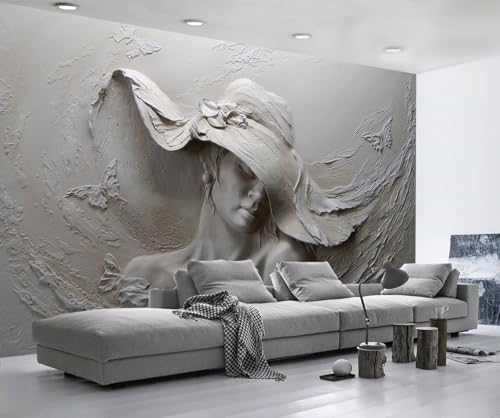 Fototapete 3D Effekt Tapete Relief Effekt Schönheit Tapeten Vliestapete Wandbilder Schlafzimmer Wanddeko Wohnzimmer -MW254423-380cmx260cm Fototapete 3D Effekt Tapete Relief Effekt Schönheit Tapeten Vliestapete Wandbilder Schlafzimmer Wanddeko Wohnzimmer -MW254423-380cmx260cm von MIWEI Wallpaper